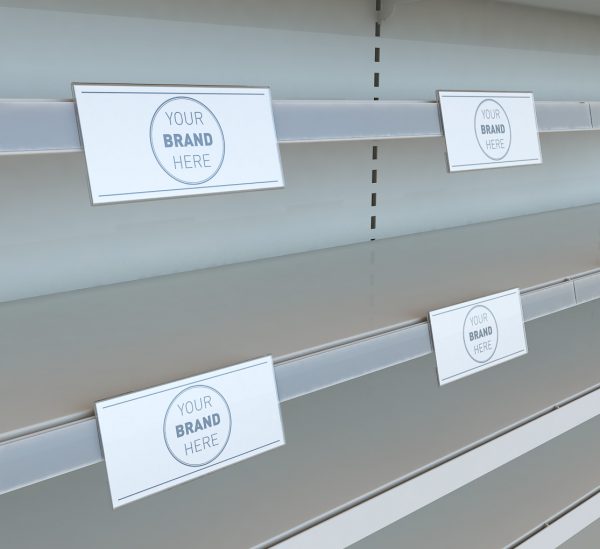 Clip-in Shelf Talker